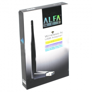 Alfa Wifi USB Adapter W113 with 3dBi Antenna for Long Range Connectivity