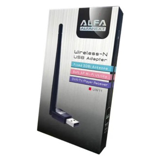 Alfa Wifi USB Adapter W113 with 3dBi Antenna for Long Range Connectivity Price in Pakistan | LAPTAB