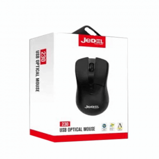 Jedel 230 USB Wired 3D Optical Mouse - Comfortable, Plug & Play Design Price in Pakistan | LAPTAB