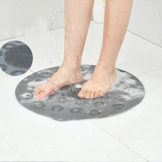 Round Non-slip Foot Massage Cleaning Mat for Shower Use Price in Pakistan | LAPTAB