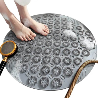 Round Non-slip Foot Massage Cleaning Mat for Shower Use Price in Pakistan | LAPTAB