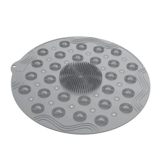 Round Non-slip Foot Massage Cleaning Mat for Shower Use Price in Pakistan | LAPTAB
