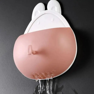 Multifunctional Wall-Mounted Toothbrush Storage Holder with Suction Cups Price in Pakistan | LAPTAB