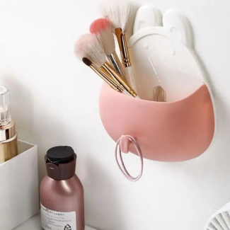 Multifunctional Wall-Mounted Toothbrush Storage Holder with Suction Cups Price in Pakistan | LAPTAB