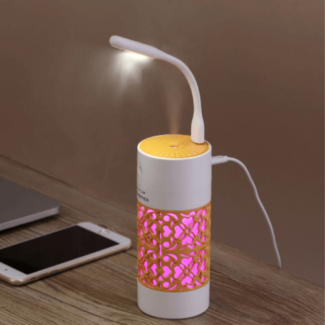 Portable Lucky Cup Humidifier with LED Night Light for Home and Car Price in Pakistan | LAPTAB