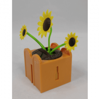 Solar Dancing Sun Flower Car Decoration - Solar Powered Cheerful Decor Price in Pakistan | LAPTAB
