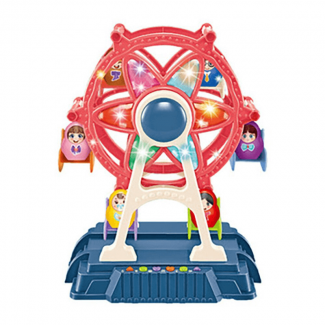 Kids Amusement Park Toy Set with Music, Lights, and 6 Dolls Price in Pakistan | LAPTAB