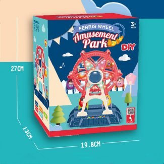 Kids Amusement Park Toy Set with Music, Lights, and 6 Dolls Price in Pakistan | LAPTAB