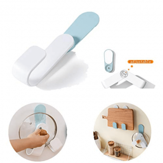 Self Adhesive Pot Lid Holder - Space Saving Wall Mounted Hook Stickers Price in Pakistan | LAPTAB