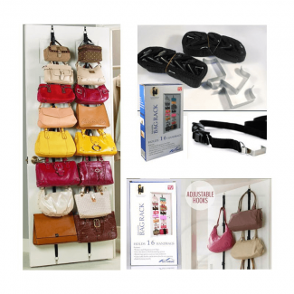 Bag Rack Door Straps - Over-the-Door Hanging Holder for Handbags and Accessories Price in Pakistan | LAPTAB