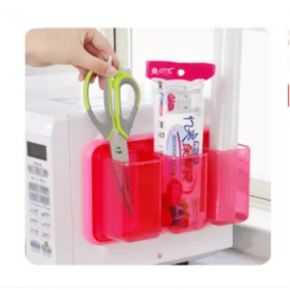 Plastic Self-Adhesive Wall Shelf with Suction Cups for Home Organization Price in Pakistan | LAPTAB