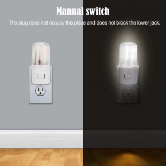 2 Pcs LED Dim Night Light Wall Plug for Peaceful Sleep in Kids Room Price in Pakistan | LAPTAB