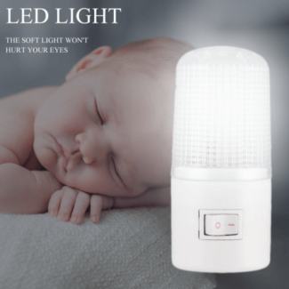 2 Pcs LED Dim Night Light Wall Plug for Peaceful Sleep in Kids Room Price in Pakistan | LAPTAB