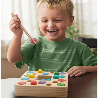 Interactive Fishing Game for Kids - Eco-Friendly Wooden Busy Board Toy Price in Pakistan | LAPTAB