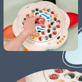 3 in 1 Electric Rotating Fishing Game Toy for Kids - Classic Fun Price in Pakistan | LAPTAB