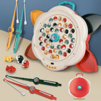 3 in 1 Electric Rotating Fishing Game Toy for Kids - Classic Fun Price in Pakistan | LAPTAB