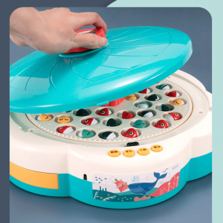 3 in 1 Electric Rotating Fishing Game Toy for Kids - Classic Fun Price in Pakistan | LAPTAB