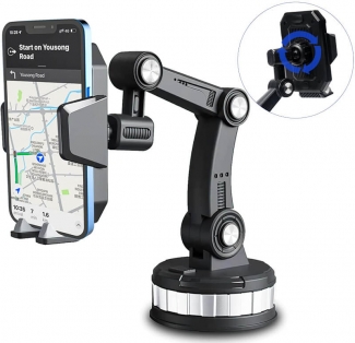 Suction Cup 360 Rotatable Car Phone Holder for Dasboard 
