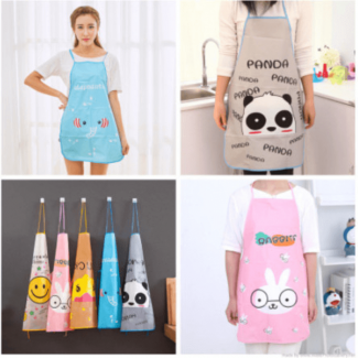 Cute Kitchen Parachute Apron - Practical, Colorful, 70x50 cm Size Price in Pakistan | LAPTAB