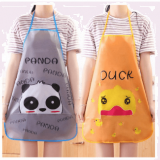 Cute Kitchen Parachute Apron - Practical, Colorful, 70x50 cm Size