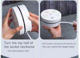 16.5 Feet Foldable Electrical Extension with 3 USB Sockets for Easy Charging Price in Pakistan | LAPTAB