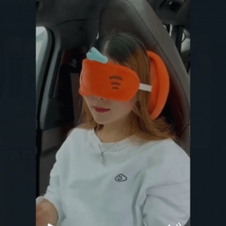 Neck Support Pillow and Eye Mask 2 in 1 for Comfortable Travel Rest Price in Pakistan | LAPTAB