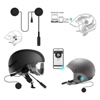 Helmet Bluetooth Headset Wireless Headphone