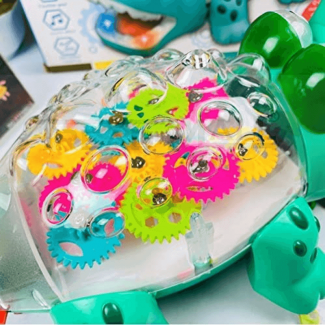 Transparent Gear Electric Crocodile Rotation Toy with Sounds and Lights Price in Pakistan | LAPTAB
