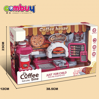 Cafe Role Play Kids Coffee Maker Toy Set for Imaginative Play Price in Pakistan | LAPTAB