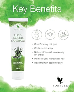 Forever Aloe Jojoba Shampoo with Argan Oil - Sulfate-Free Hair Care Price in Pakistan | LAPTAB