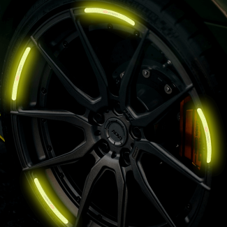 40 Strips Tire Reflective Stickers for Enhanced Night Visibility Price in Pakistan | LAPTAB