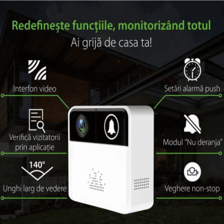 IDS1 Smart Video Doorbell with Wireless Camera, Intercom & Recording Features Price in Pakistan | LAPTAB