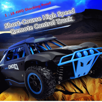 High Speed 4WD Truck Style RC Car Toy for Indoor and Outdoor Racing Price in Pakistan | LAPTAB