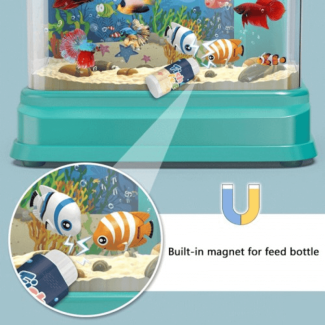 Electric Fish Tank Set for Kids - Magnetic Fishing Toy with Water Circulation Price in Pakistan | LAPTAB