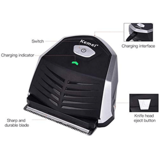 Kemei KM 6032 Pro Hair Clipper with 9 Combs for Home Haircuts Price in Pakistan | LAPTAB