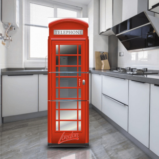 Fridge Door Stickers - 3D Adhesive Wallpaper for Home Decoration Price in Pakistan | LAPTAB