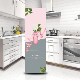 Fridge Door Stickers - 3D Adhesive Wallpaper for Home Decoration Price in Pakistan | LAPTAB