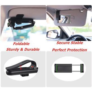 Universal Sun Visor Car Phone Holder for Safe Driving and Easy Access Price in Pakistan | LAPTAB
