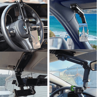 Universal Sun Visor Car Phone Holder for Safe Driving and Easy Access Price in Pakistan | LAPTAB