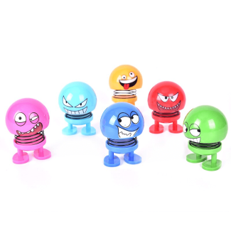 2 Pcs Funny Shaking Head Bouncing Car Pendant Doll for Dashboard Decoration Price in Pakistan | LAPTAB