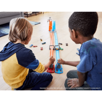 Hot Wheels Double Circle Sprint Car Track Set with Launcher and Finish Gate Price in Pakistan | LAPTAB