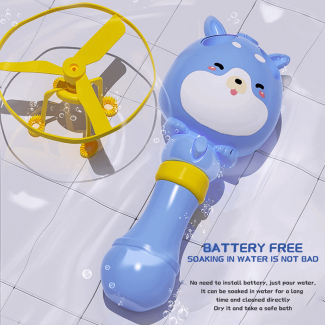 Bamboo Dragonfly Bubble Blower Machine Toy - 2 in 1 Fun for Kids Price in Pakistan | LAPTAB