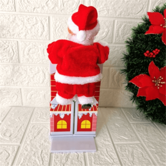 Santa Claus Climbing Chimney Electric Wall Toy for Festive Decor Price in Pakistan | LAPTAB