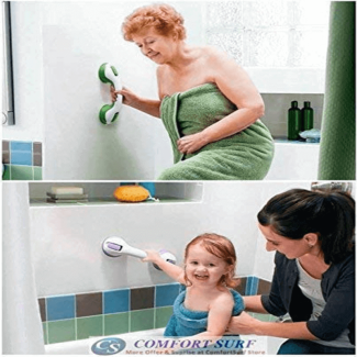 Suction Lock Helping Handle Safe Grip for Bathroom and Shower Stability Price in Pakistan | LAPTAB