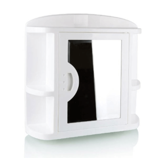 Wall Mounted Bathroom Cabinet Storage Rack with Multiple Tiers, Plastic Price in Pakistan | LAPTAB