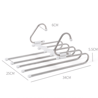 Pack of 3 Adjustable Clothes Hangers for Space Saving Trouser Storage Price in Pakistan | LAPTAB