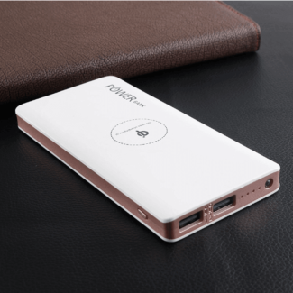 Qi Wireless Power Bank 8000mAh - Wireless Charging for iPhone & Android Price in Pakistan | LAPTAB
