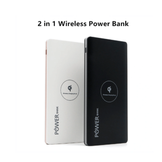 Qi Wireless Power Bank 8000mAh - Wireless Charging for iPhone & Android Price in Pakistan | LAPTAB