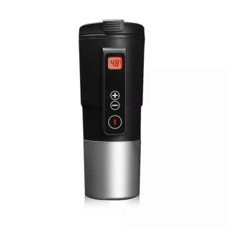 Car Auto Heating Cup with Dual Layer Insulation and Digital LCD Display Price in Pakistan | LAPTAB