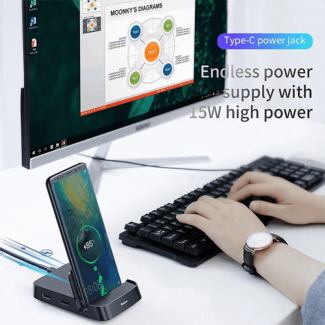 Baseus 7-in-1 USB Type C HUB Docking Station for Mobile Phones and Laptops Price in Pakistan | LAPTAB